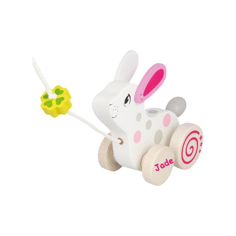 Goki 54841 Animal à Pousser Papillon – Jouet En Bois Avec Ailes Qui Bougent, Pour Enfants Dès 18 Mois