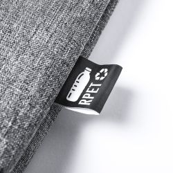 Porte documents gris personnalisé au prénom
