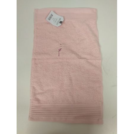 Serviette rose clair 30x50
