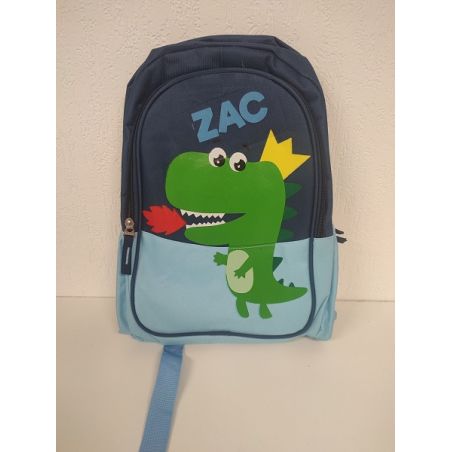 Sac Dino ZAC, flocage de travers