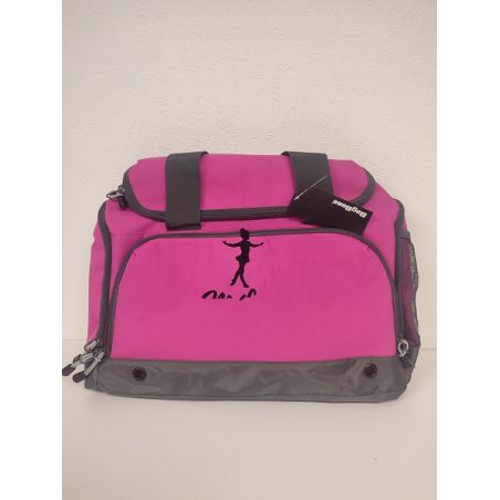 Sac de sport rose fushia Danseuse , flocage mal réalisé