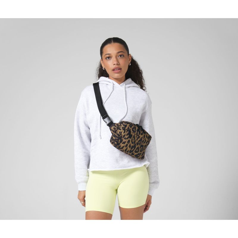 Sac banane léopard personnalisé au prénom
