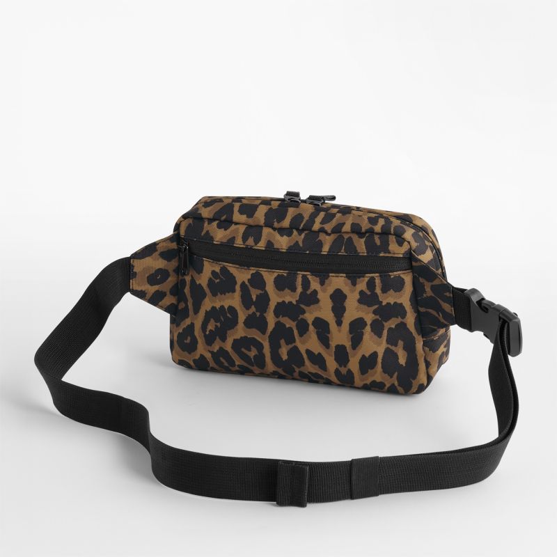 Sac banane léopard personnalisé au prénom