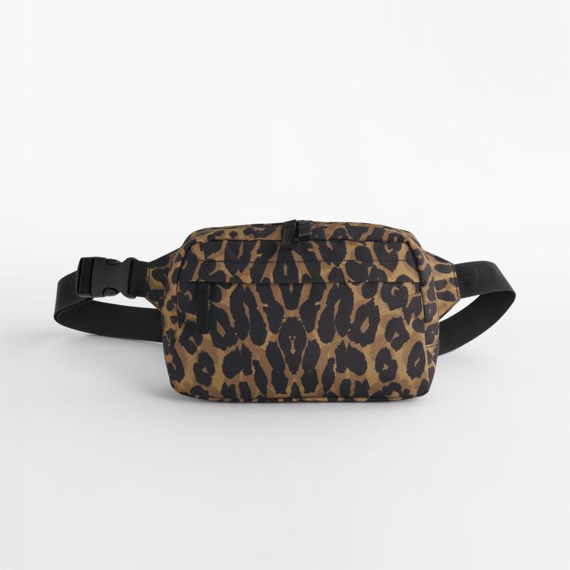 Sac banane léopard personnalisé au prénom