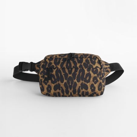 Sac banane léopard personnalisé au prénom