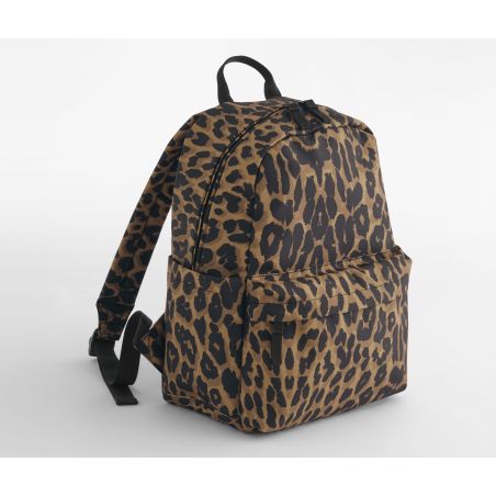 Sac à dos léopard enfant et ado personnalisé
