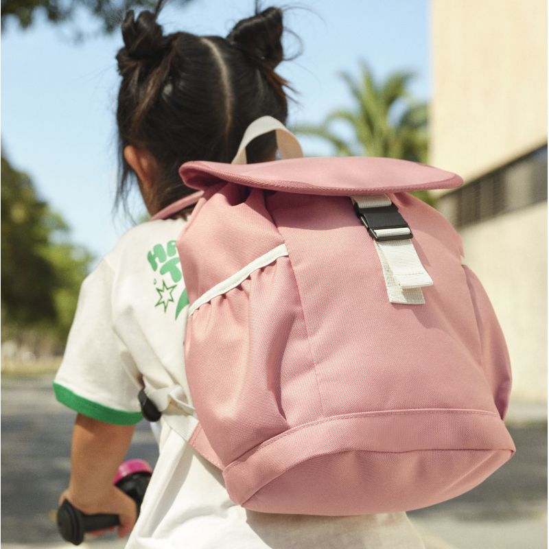 Sac à dos enfant rose personnalisé au prénom